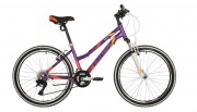 Велосипед 24' рама женская, алюминий STINGER LAGUNA фиолетовый, 18 ск., 14' 24AHV.LAGUNA.14VT10